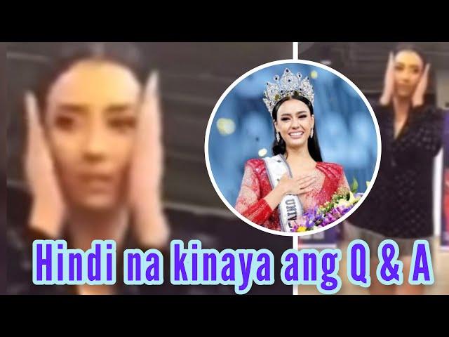 LATEST  Q & A TRAINING NI AMANDA OBDAM/ Alamin Kung Bakit at Magugulat Kayo/ Miss Universe 2020