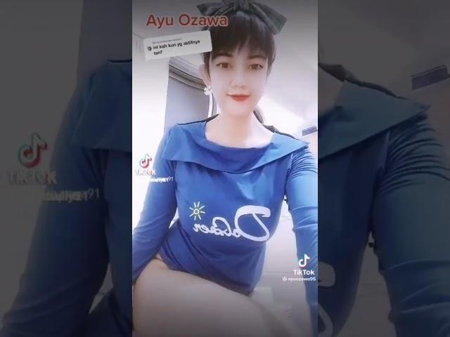 Viral video tik tok tkw ayu ozawa