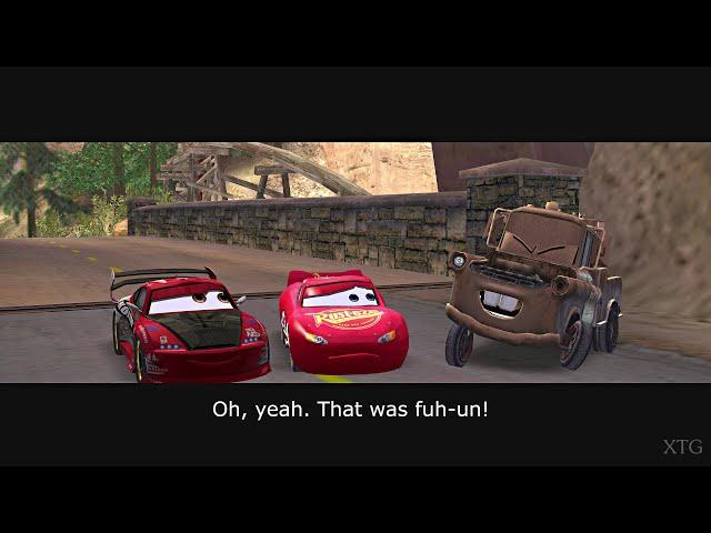 Cars Mater-National Championship - Canyon Run PS2 Gameplay HD (PCSX2)