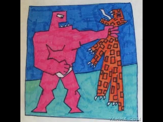 Рисунки Виктора Цоя.