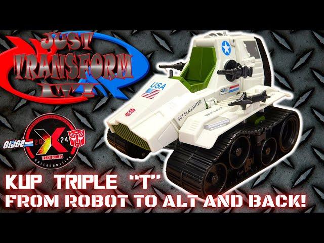 JUST TRANSFORM IT!: Transformers/G.I. Joe Kup Triple "T"