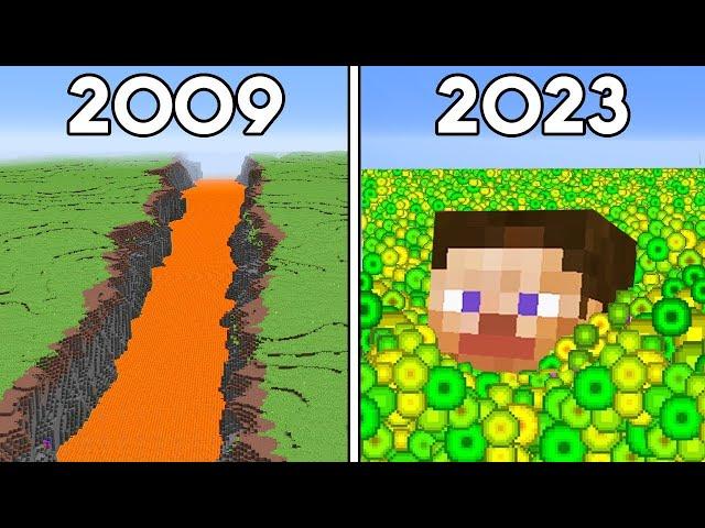 Лучшие моменты в Истории Minecraft