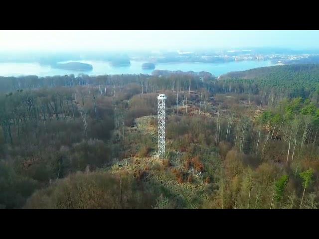 Barlinek 2025 Polska-Winter hiking with the Dji Mini 3 Pro