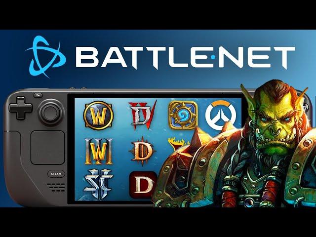 How To Install Battle.Net On Steam Deck - EASY FAST GUIDE