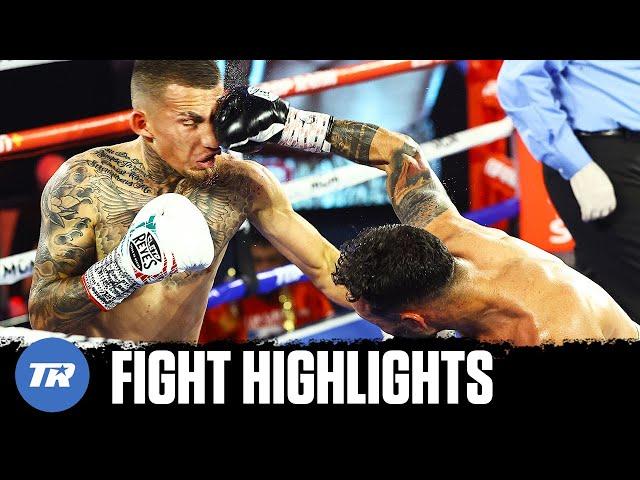 Christoper Diaz calls for title shot after dominating win over Jason Sanchez  | FIGHT HIGHLIGHTS