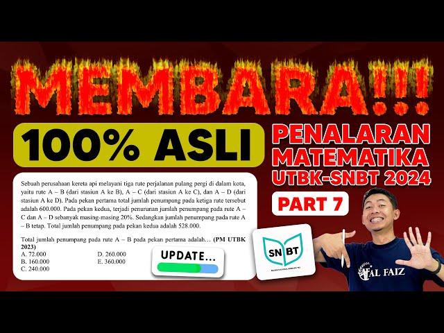 SOAL UTBK 2024 PENALARAN MATEMATIKA