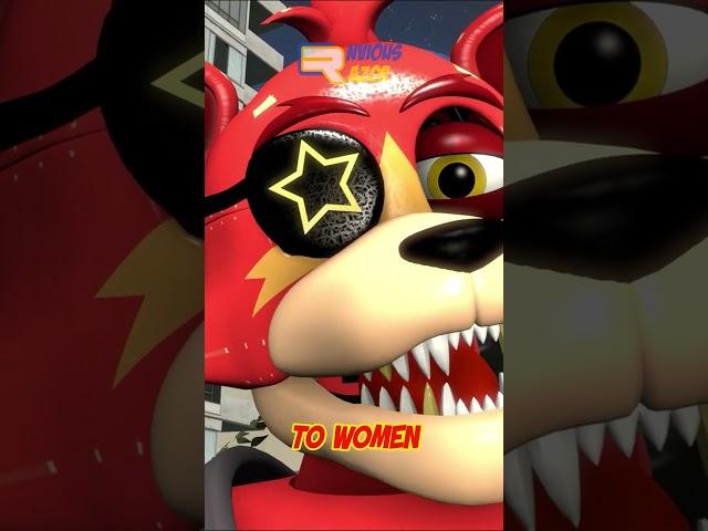 Foxy shares his secret phobia... #fnaf #sfm #genshinimpact #shorts