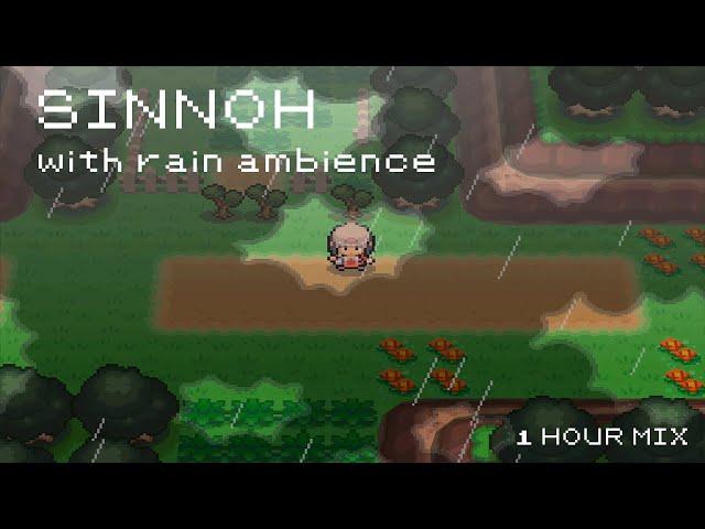 You're A Kid Again Playing Pokemon And It's Raining Outside (Sinnoh) | Rain Ambience