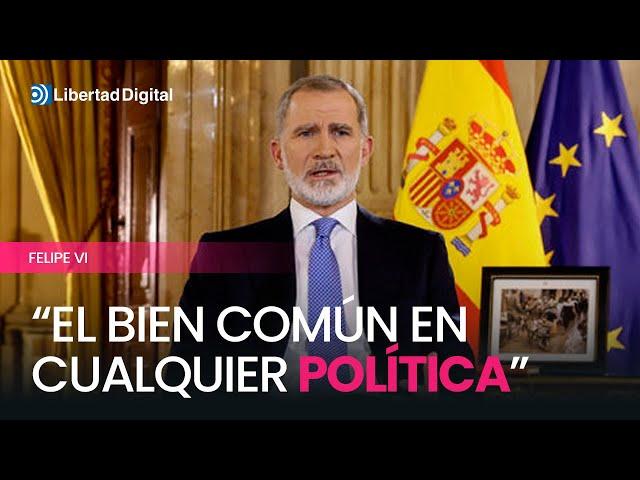 Felipe VI: "Prevalece en la sociedad española lo que conviene y a todos beneficia"