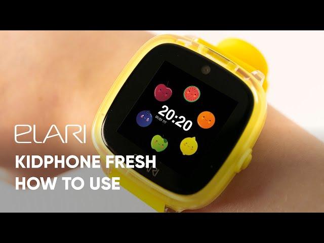 ELARI KidPhone FRESH How to use