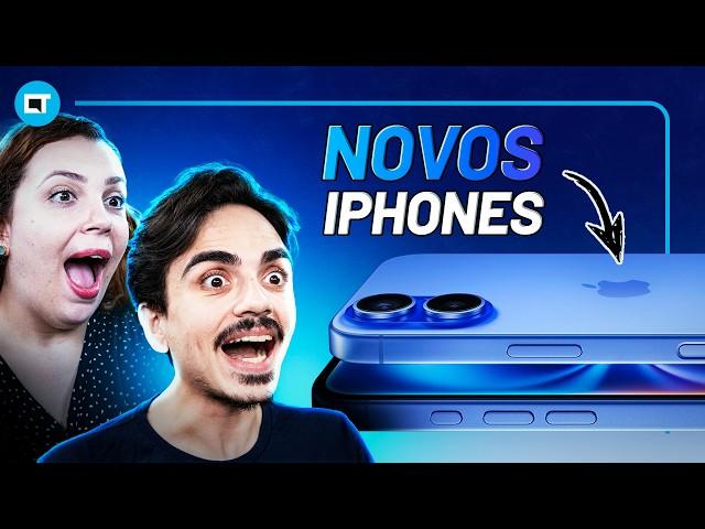 NOVOS iPhone 16, Apple Watch Series 10 e mais - reaCT