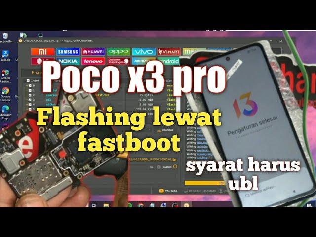 Flashing poco x3 pro ‼️Syarat harus Ubl