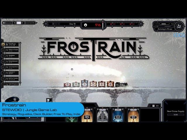 Frostrain: Deck-Building for the End of the World (Gameplay)