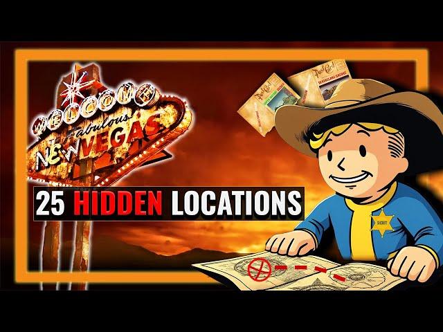 25 SECRET LOCATIONS in Fallout: New Vegas You've NEVER* Seen Before!