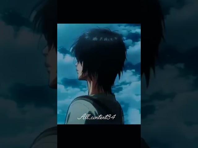 set me free Attack on titan mortals Eren freedom #attitude#Eren#shortsvideo