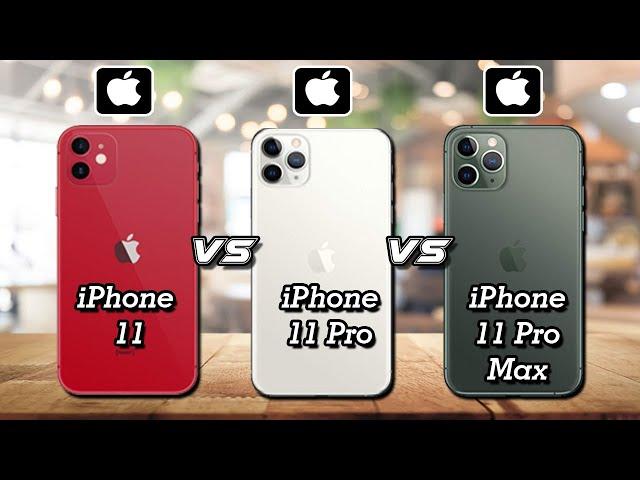 iPhone 11 vs iPhone 11 Pro vs iPhone 11 Pro Max