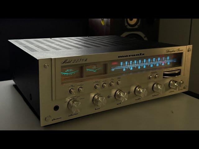 Receiver MARANTZ model 2238B conservação raríssima (44)99806-4737