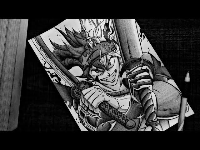 Drawing Asta Demon Form | BLACK CLOVER |