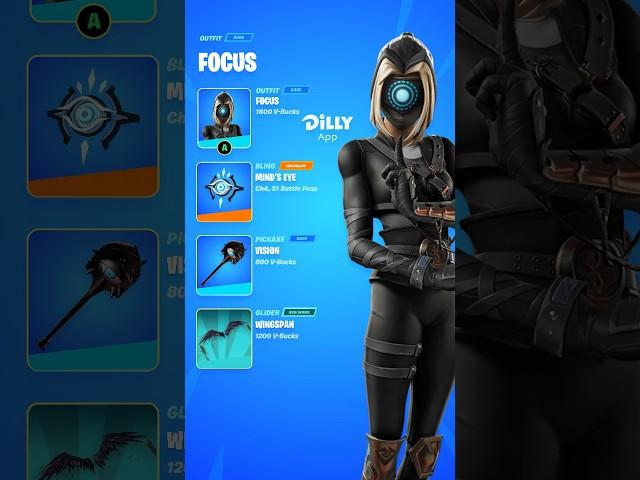 BEST Fortnite "Focus" Skin Combos!  Made w/ Dilly App