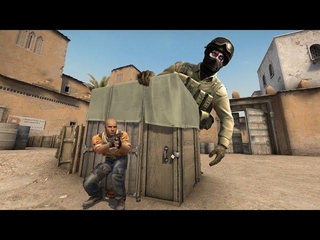 Сильверы пугают Мясника... CS:GO