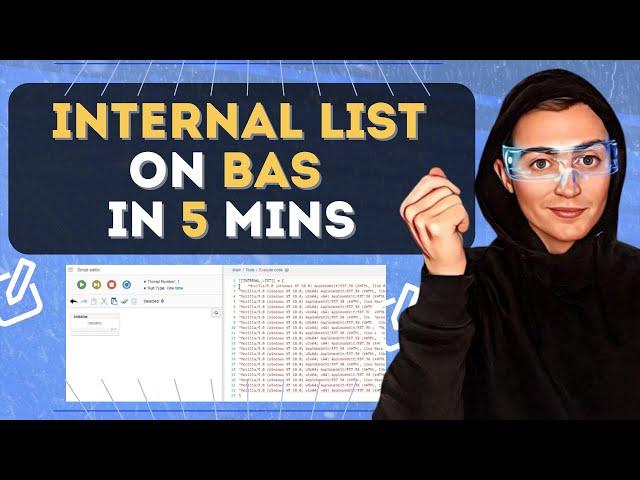 How To Create BAS Internal LIST