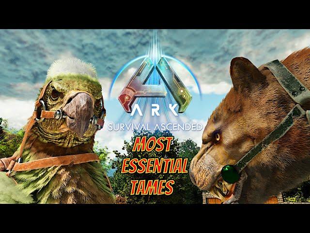 Most Essential Tames in Ark from Easiest to Hardest on The Island