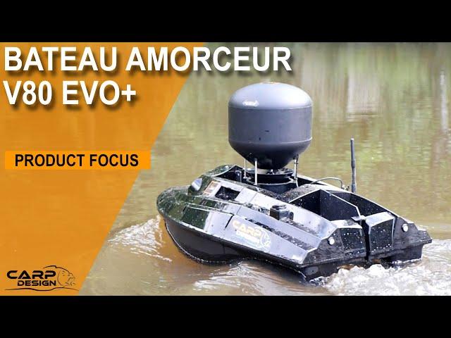 Bateau Amorceur V80 EVO+ ECHO GPS CARP DESIGN