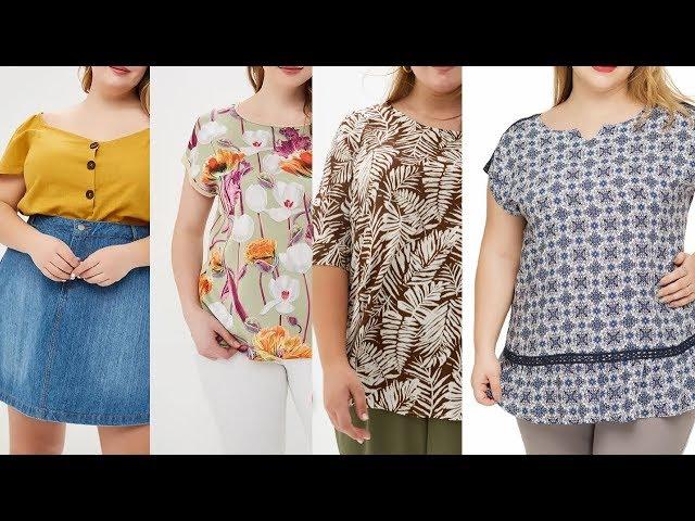 Looks GREAT! Short Sleeve Blouses for Plus Size