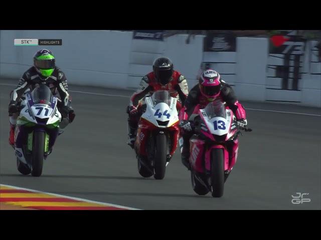 ️ Highlights #Stock ECh Race | Round 6 Aragón | 2024 FIM JuniorGP™ World Championship