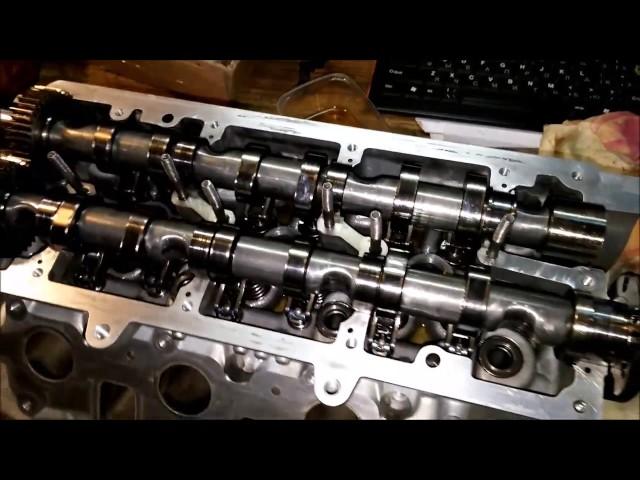 installation camshaft cylinder head audi q7 3.0 tdi