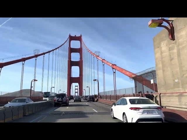 The Golden gate Bridge  in San Francisco