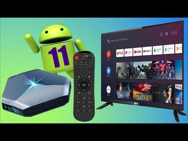 A95X F4 Amlogic S905X4 with Android TV 11 8K SmartBox Unboxing and Preview