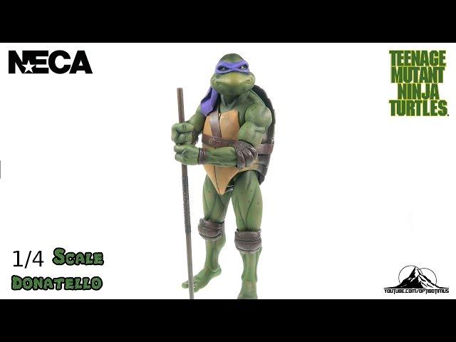 NECA TOYS Teenage Mutant Ninja Turtles 1/4 Scale DONATELLO Review