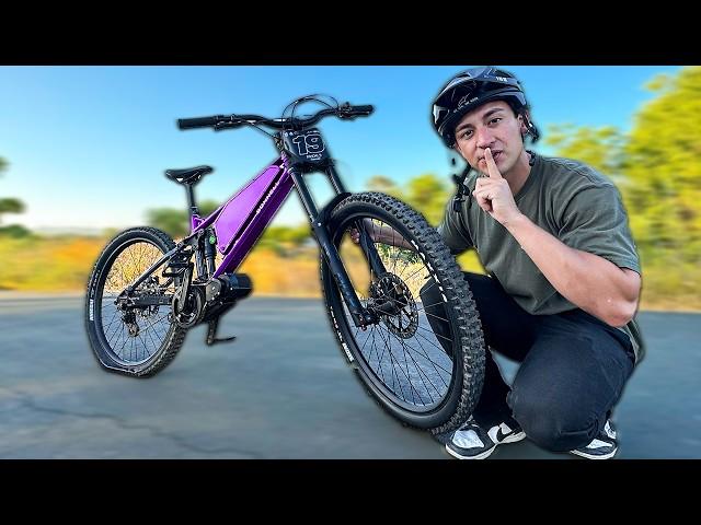 I Bought a Sur Ron Powered ELECTRIC Mountain Bike - Bonnell 775mx