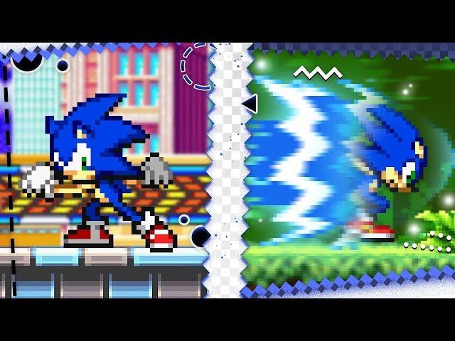 SONIC FAN GAMES : Sonic Oxilary