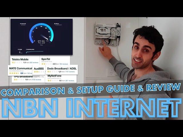 Australian NBN Comparison, FTTP Setup & Mate Communicate Review