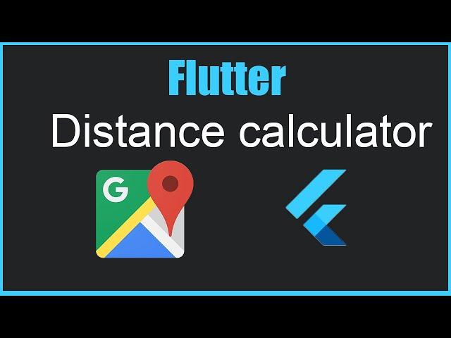 Flutter Distance Calculator between two place | Geolocator