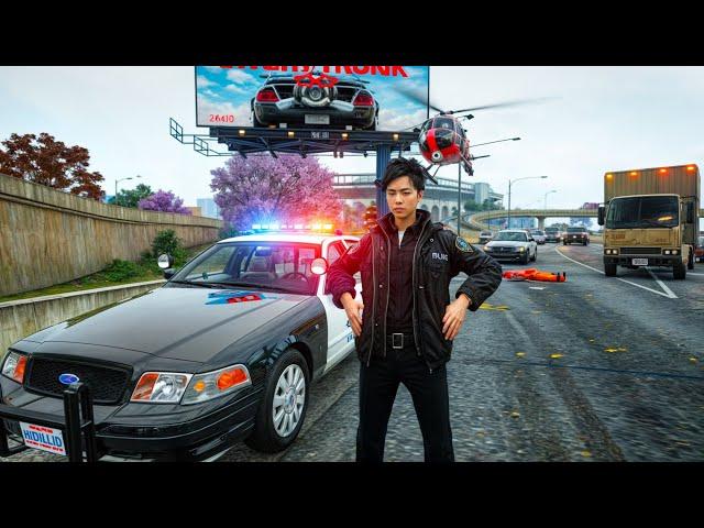 GTA 5 Playing As A Police Officer City Patrol | Lapd Cop | 2K