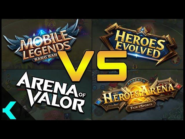 ULTIMATE VS!! | Mobile Legends, Arena of Valor, Heroes Evolved, Heroes Arena