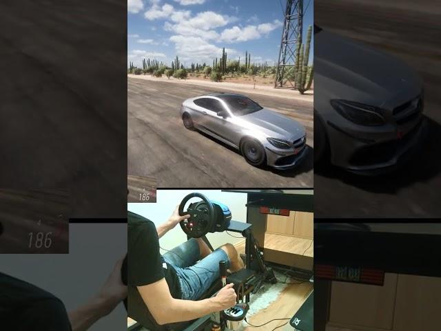 1215Hp Mercedes AMG C63 S Coupé (2016) Give Massive Head Start To Avatars #fh5 #shorts