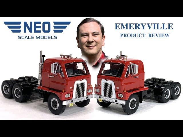 International Emeryville History Neo Scale Models 1:64th Scale DCOF-405 Truck Model Product Review