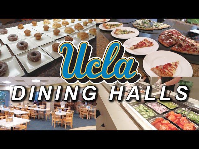 UCLA DINING HALLS TOUR - #1 College Dining Hall in America!