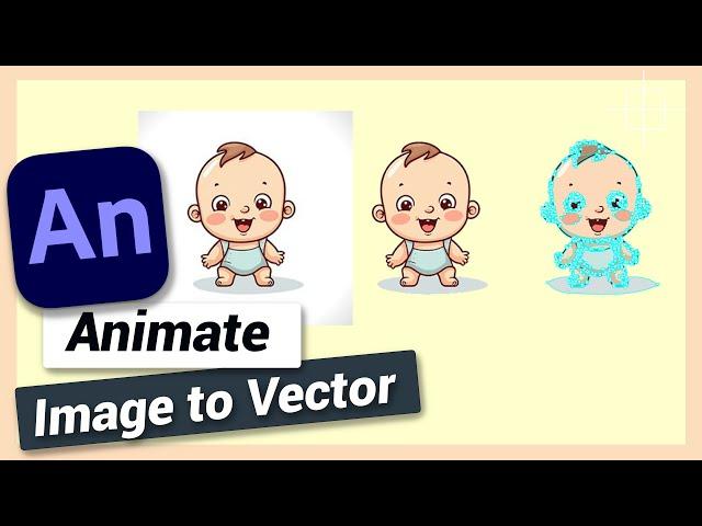 Convert Image to Vector Art | Adobe Animate CC Tutorial