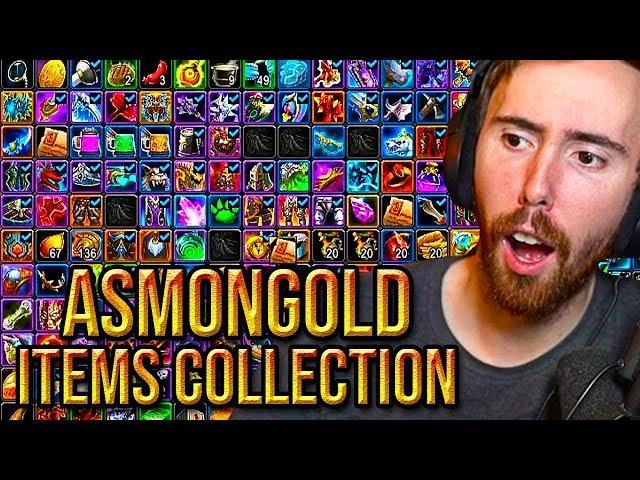 Asmongold Shows His Unbelievable Items Collection Full Of WoW Unobtainables