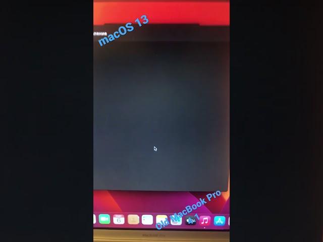 macOS 13 завелась на Макбуке Про 4.1  #macos13 #старыймак #unsupportedmac