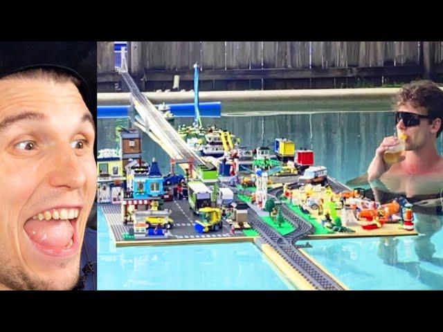 Paluten REAGIERT auf Er wollte die längste Lego Zugstrecke der Welt bauen - und das kam dabei raus!