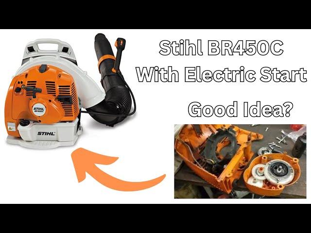 Repair: Stihl BR 450C Electric Start Backpack Blower