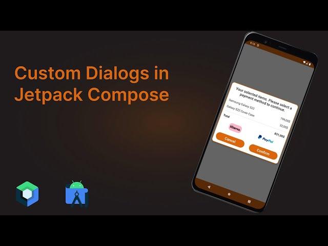 Android Custom Dialogs in Jetpack Compose - Android Studio Tutorial