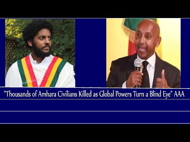 Mengizem media "Thousands of Amhara Civilians Killed as Global Powers Turn a Blind Eye" AAA Sep 23