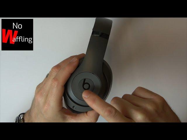 How the Beats Studio 3 Wireless Control Buttons Work for volume and calls